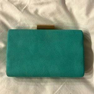 NWT Parfois Turqoise Clutch